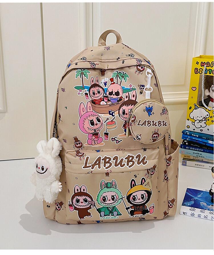 Cartable Labubu enfant – Spacieux, léger & trop mignon 🎒✨