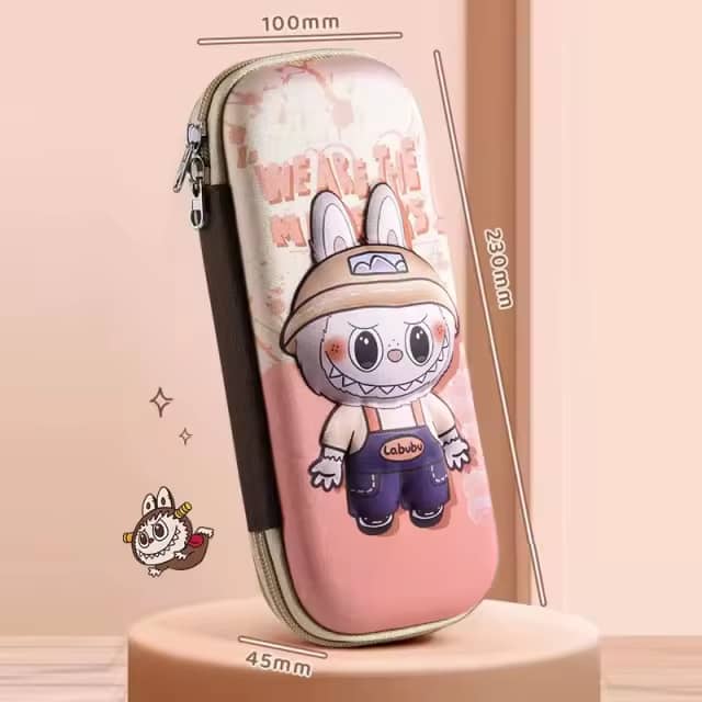 ✏️ Trousse Labubu 3D – Rentrée stylée et organisée