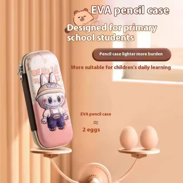 ✏️ Trousse Labubu 3D – Rentrée stylée et organisée