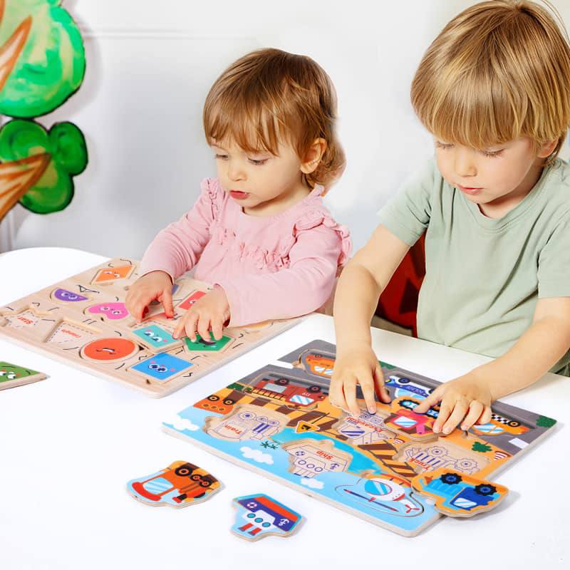Pack Surprise Montessori – 2 puzzles aléatoires pour doubler le fun