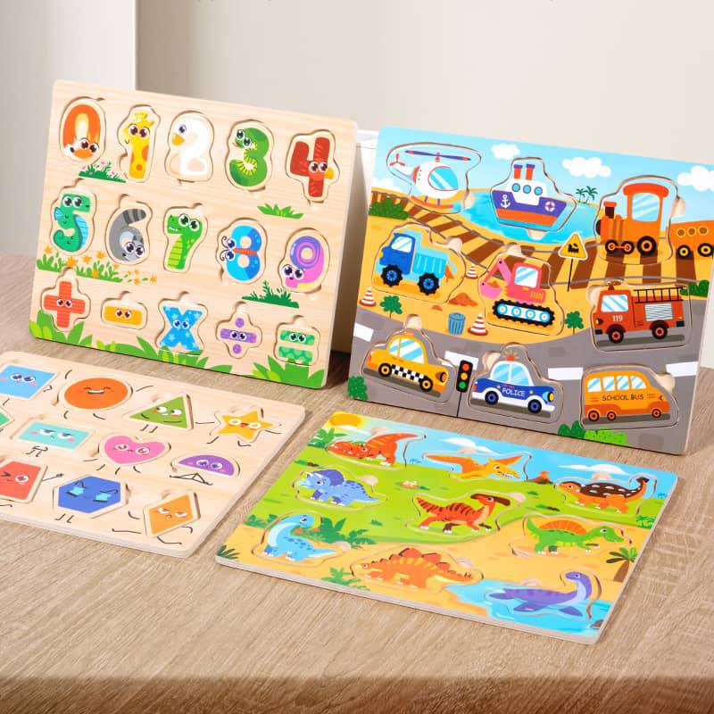 Pack Surprise Montessori – 2 puzzles aléatoires pour doubler le fun