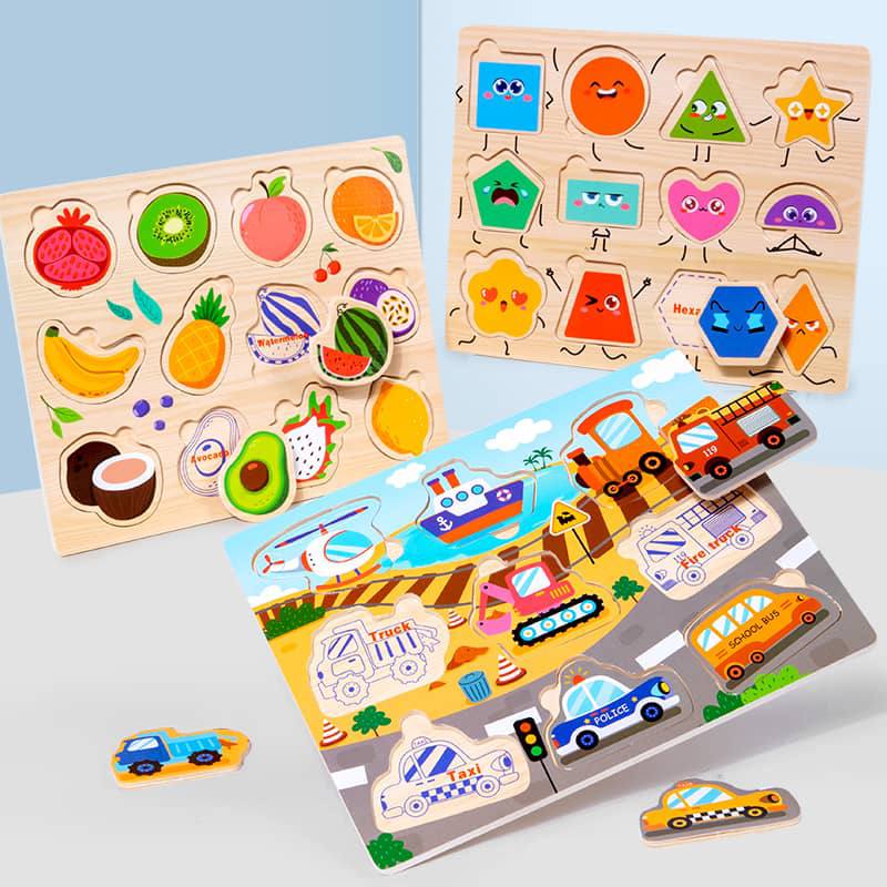Pack Surprise Montessori – 2 puzzles aléatoires pour doubler le fun