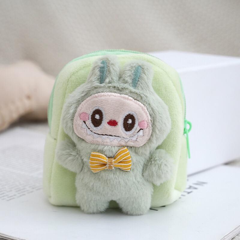 Petit sac Labubu en peluche – Compagnon doux et rigolo pour les enfants