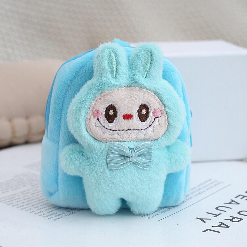 Petit sac Labubu en peluche – Compagnon doux et rigolo pour les enfants