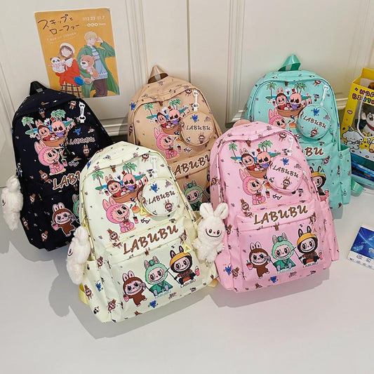 Cartable Labubu enfant – Spacieux, léger & trop mignon 🎒✨