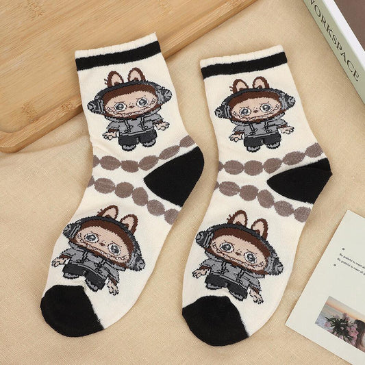 Chaussettes Comfy Labubu – Douces, chaudes & stylées 🧦✨