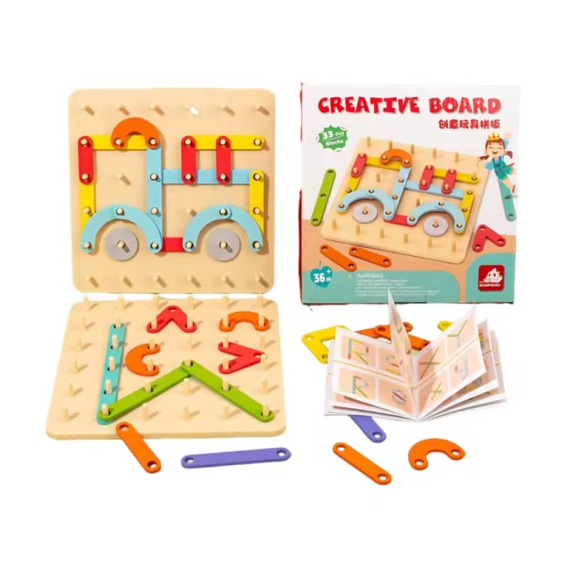 Creative Board Montessori – Jeu éducatif et créatif