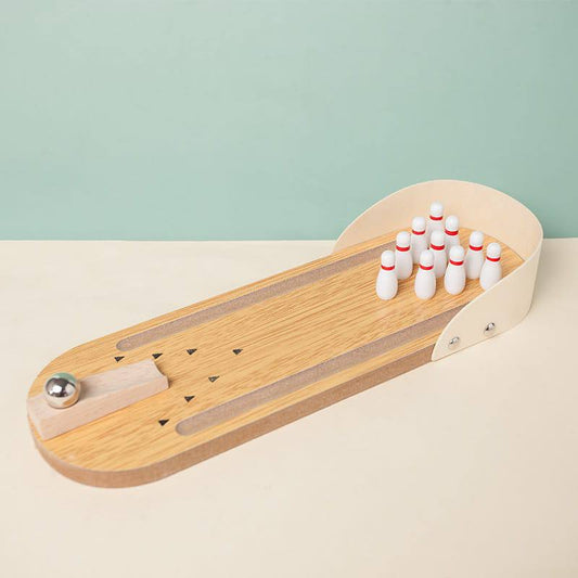 Bowling en bois Montessori