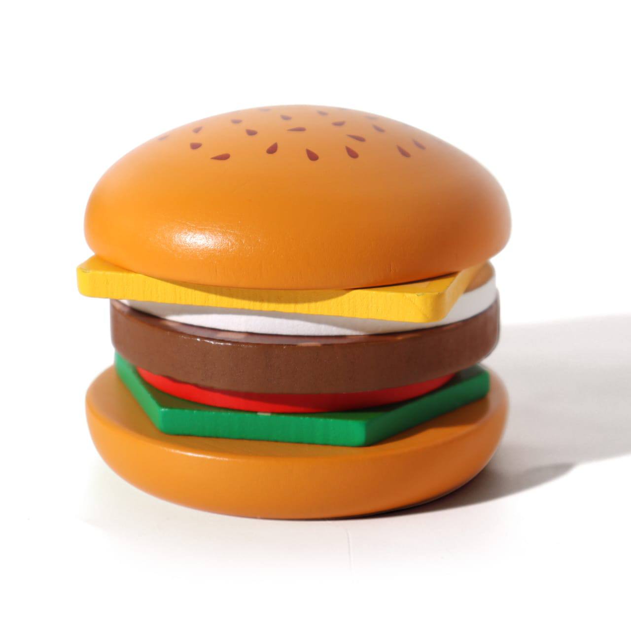 Jeu d’empilement “Hamburger” Montessori