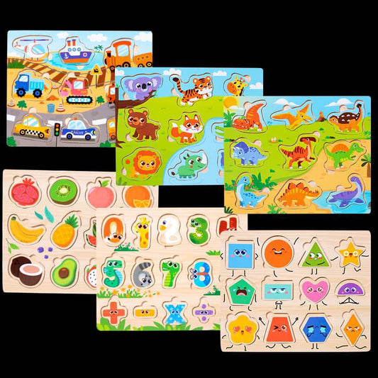 Pack Surprise Montessori – 2 puzzles aléatoires pour doubler le fun