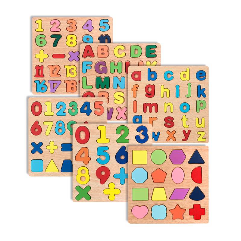 Pack Éveil Complet Montessori – Lettres, Chiffres et Formes